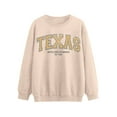 thumbnail image 1 of Women Blouses Melanin Sweatshirts for Women Petite Womens Sweatshirts Workout Sweater Long Sweat Shirts Yoga with plus Size Clothes Long Sleeve Pack Sweatshirt Warm 9 Sweat Shirts Teenager Khaki XL, 1 of 4