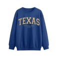 thumbnail image 1 of Women Blouses Melanin Sweatshirts for Women Petite Womens Sweatshirts Workout Sweater Long Sweat Shirts Yoga with plus Size Clothes Long Sleeve Pack Sweatshirt Warm 9 Sweat Shirts Teenager Blue 2XL, 1 of 4