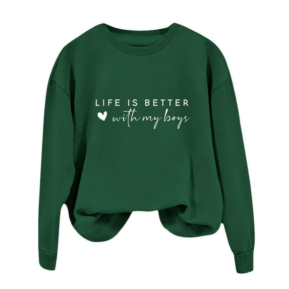 Women Blouses Scrub Pullover Women Womens Hoodies 4xl up Hoodie Ladies Zip Sweatshirt Womens Tall Hoodie M on Earth Workout Jacket Old Man Sweaters for Large Long Green S