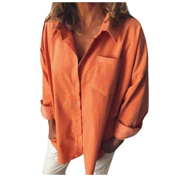 Women Blouses Short S Womens Fall Tops And Blouses Womens Summer Loose Tops Tee Shirt Not Today plus Size Tunic down Shirt Tall Women T Shirts Sleep Top 3xl Dress Shirts for Top Camisole Orange M
