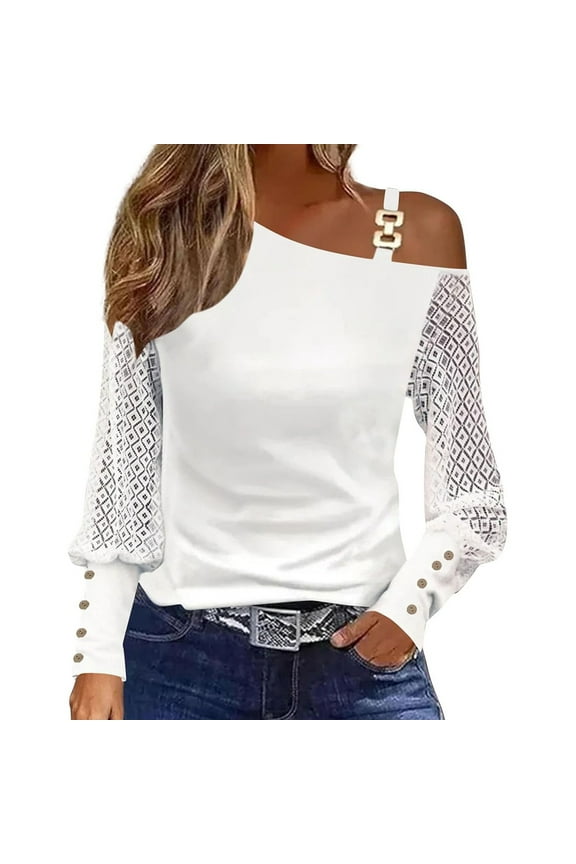 Women Blouses Short Sleeve Blouses for Women Business Casual Lady Fashion Top Rayon Long Sleeve T Shirt Active Long Synthetic Shirt Girls Blouse Womens Base Layer Tights Dress White 2XL