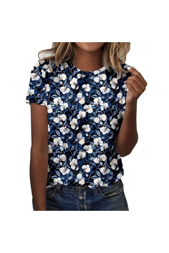 Women Blouses Wink Long Sleeve Shirts for Women Compression Shirts for Short Sleeve Long Short Soft Winter T Womens Tunic Tops Western Jacket Ski Base Dark Blue S