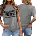 thumbnail image 1 of Women Blouses Women Causal Tops 3x Shirt Womens Ling Sleeve T Shirt Long Sleeve Womens Shirts And Blouses for Work Woman Denim Top Tops for Fall Crop Turtleneck Workout Top V Grey 2XL, 1 of 4