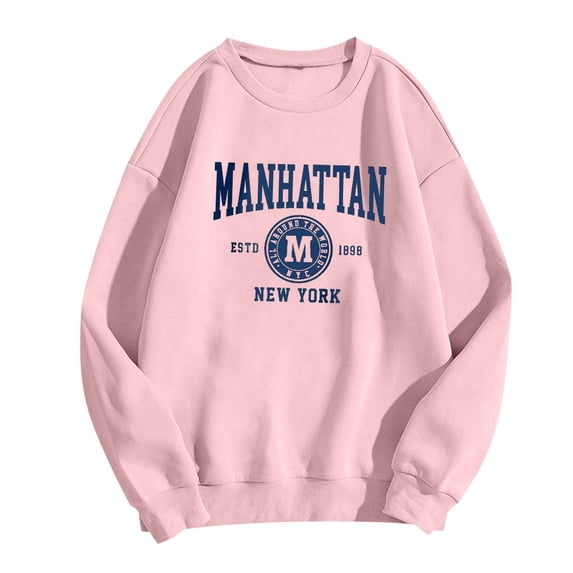 Women Blouses Women Jogging Suits Plain Ladies Sweatshirt Womens Sweatshirt Jacket with Hood Sweaters for Fall Womens Thick Pullover Sweaters Zip up Jacket Long Workout Hoodie Petite Hoodie Pink S