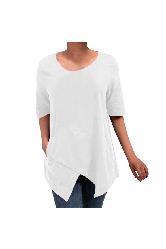 Women Blouses Women Long Sleeve Tunic Tops Womens Thick Flannel Silk Undershirt Long Sleeve Base Layer Shirts for Womens Ling Blouse Ladies Bulk Shirts Band T for Camisole Tops White XL
