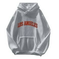 thumbnail image 1 of Women Blouses Womens Hoodie under 15 Graphic Hoodies for Women Pullover Hoodies Trendy Zip Sweatshirt Long Hoodie Petite Shirts Junior Girls 10 Star Lightweight Half Zip with Gray XL, 1 of 5