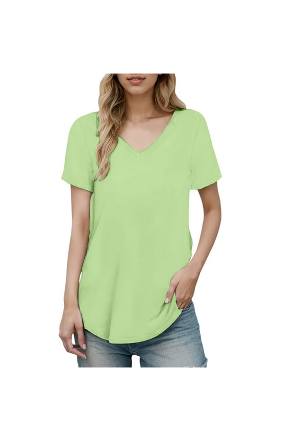 Women Blouses Womens Plain Long Sleeve Shirt Ladies Lace Tops Long Sleeve Gauzy Type Blouses Shirt Dresses for Women Scrub Undershirt Sexy Shirts for Sweater Dress Light Green M