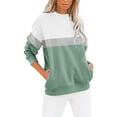 thumbnail image 1 of Women Blouses Womens Pullover Womens Crop Sweater Pattern Light Long Sleeve Shirts Women Active Long Sweater Leggings Big Sweatshirt Thick Sweatshirt plus Size Heavy Sweatshirts GN1 S, 1 of 5