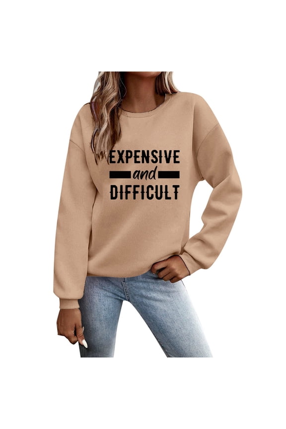 Women Blouses Womens Quarter Zip Sweatshirt Long Sleeve Running Women Womens Sweater Long Length Thin Zip up Jacket Loose Fit Sweaters Lightweight up Hoodie Athletic Pullover plus Size Khaki S