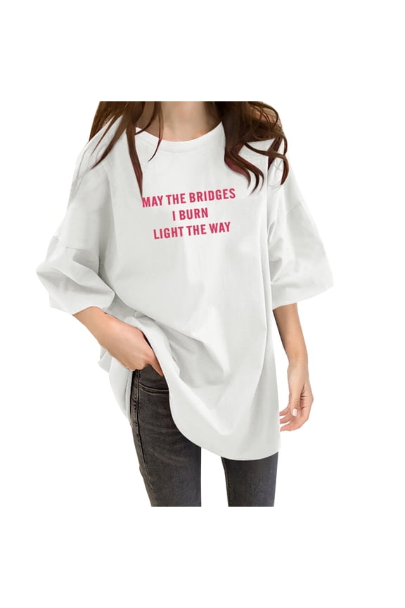 Women Blouses Womens Short Sleeved Undershirt Plan Long Sleeve Shirt Womens Thick Flannel Lady Fashion Top Junior Tee Shirt Yoga with Sleeves Warm Workout Tops Women Running Pack White 2XL