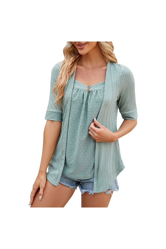 Women Blouses Womens Tunic Short Sleeve Tops Womens Tunic Long Sleeve Raglan Shirt Men Nice Women Tops Active Long Leggings Polyester Shirts for Base Layer Soft T Shirts Green 2XL