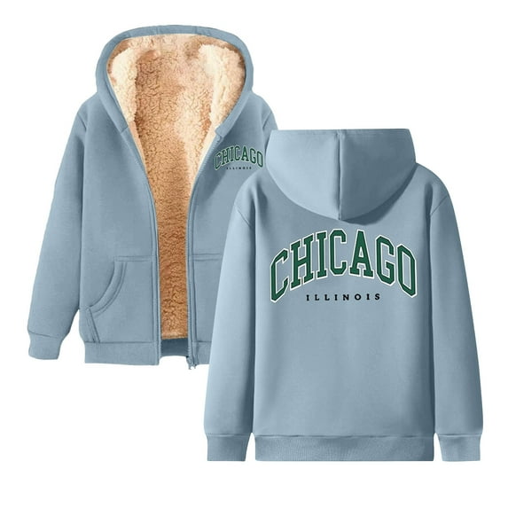 Women Blouses Zip up Women Jacket Pullover Sweater plus Athletic Top Long Sleeve Womens Tall Pullover Athletic Sweater Velour Tops Hooded Zip up Sweatshirt Hoodie Tunic Fashion Sweatshirt Blue M