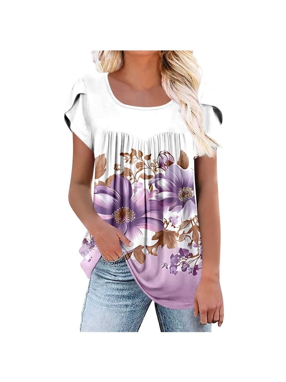Women Blouses and Tops Fashion Plus Size Work Out Shirts Gym Loose Cotton Buy Again My Orders