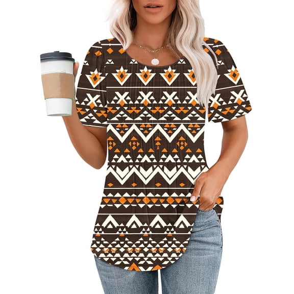 Women Blouses and Tops Fashion Plus Size Work Out Shirts Gym Loose Graphic Summer Clothes for Women 2025 Vacation Plus Size