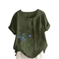 thumbnail image 1 of Women Blouses and Tops Fashion Fashion Shirts for Women Dry Fit Dressy Summer Tops for Women Over 50 Dry Fit Shirts for Women, 1 of 5