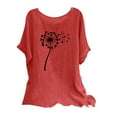 thumbnail image 1 of Women Blouses for Work Professional Work Out Shirts Gym Loose Graphic White Tees Slim Fit, 1 of 5