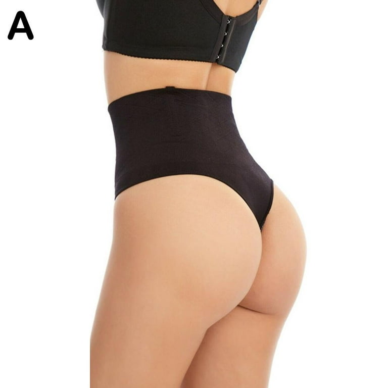 Fup High Waist Thong Shapewear Tummy Control For Women Seamless Thong Body  Shaper Slimmer Panties Underwear Waist Trainer Girdle