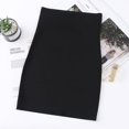 thumbnail image 1 of Women Body Shaping Half Slips Shaper Cool Comfort Seamless Slip Shapewear Under Dress Tight Skirt Undergarments, Black Small, 1 of 9