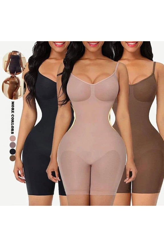 Women Bodysuit Shapewear Full Body Shaper Tummy Control Slimming Sheath Hip Push Up Thigh Slimmer Shapers Bodysuits