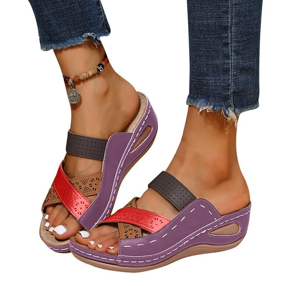 Women Bohemian Gladiator Fringe Casual Sandals Clip Toe Flip Flops Sandals Ankle Boots Beach Shoes