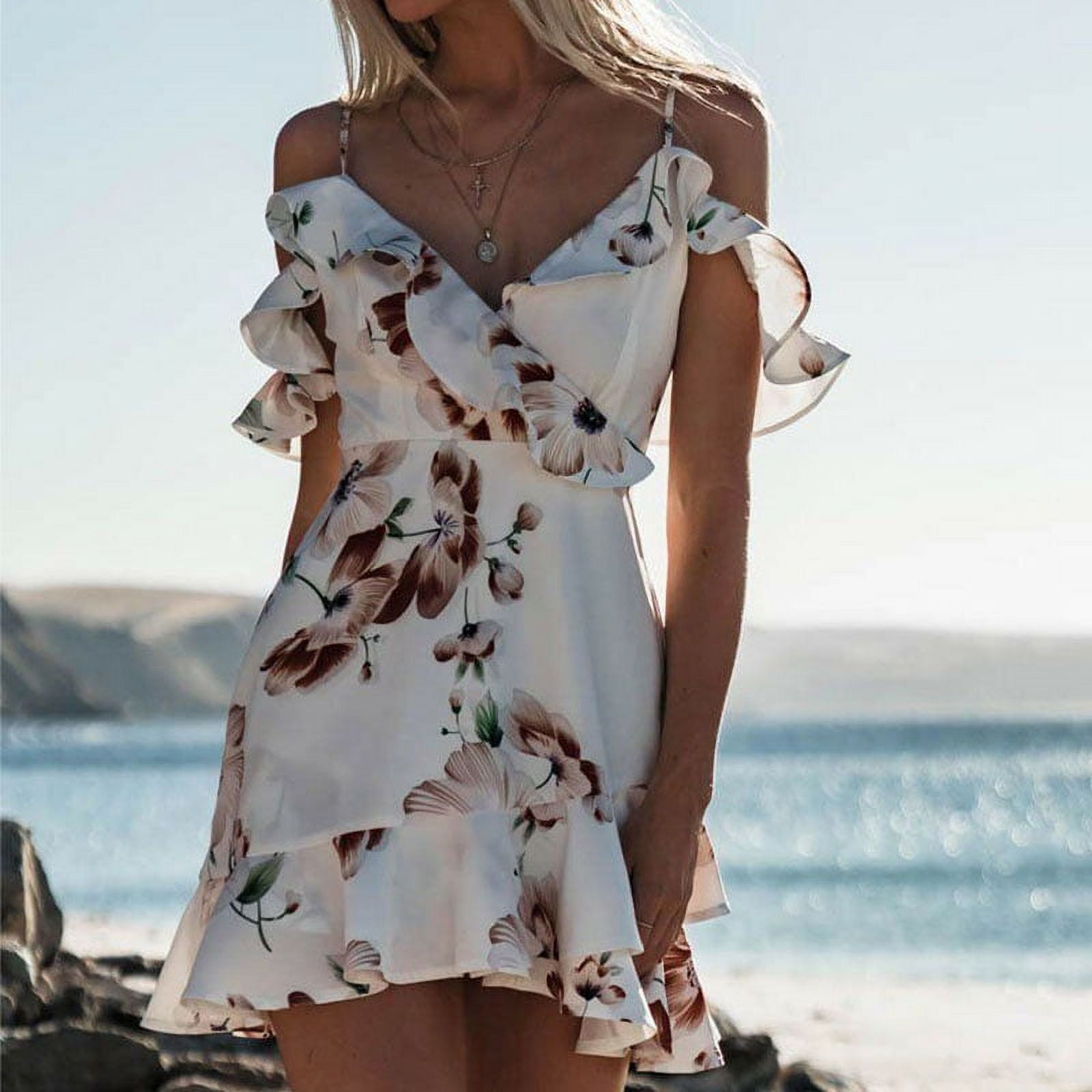beach mini dress