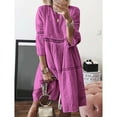 thumbnail image 1 of Women Boho Solid Neck Dresses Hollow Out Splice 3/4 Sleeve Mid-Long Dresses Summer Casual Dresses for Women Knee Length Misses Dresses Casual Petite Summer Dresses for Women Petite Length Dresses, 1 of 6