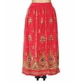 thumbnail image 1 of Women Bollywood Indian Long Skirts Sequins Ankle Length Rayon…, 1 of 1