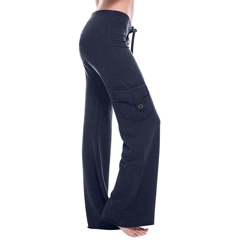 Plus size bootcut yoga pants with pockets best sale