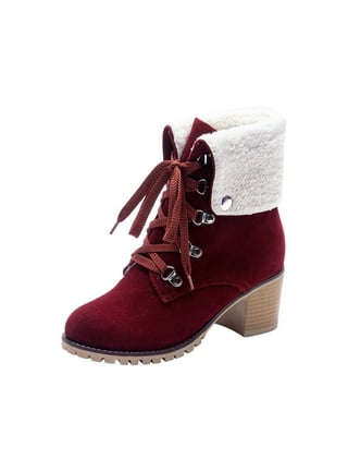 Red bootie heels clearance