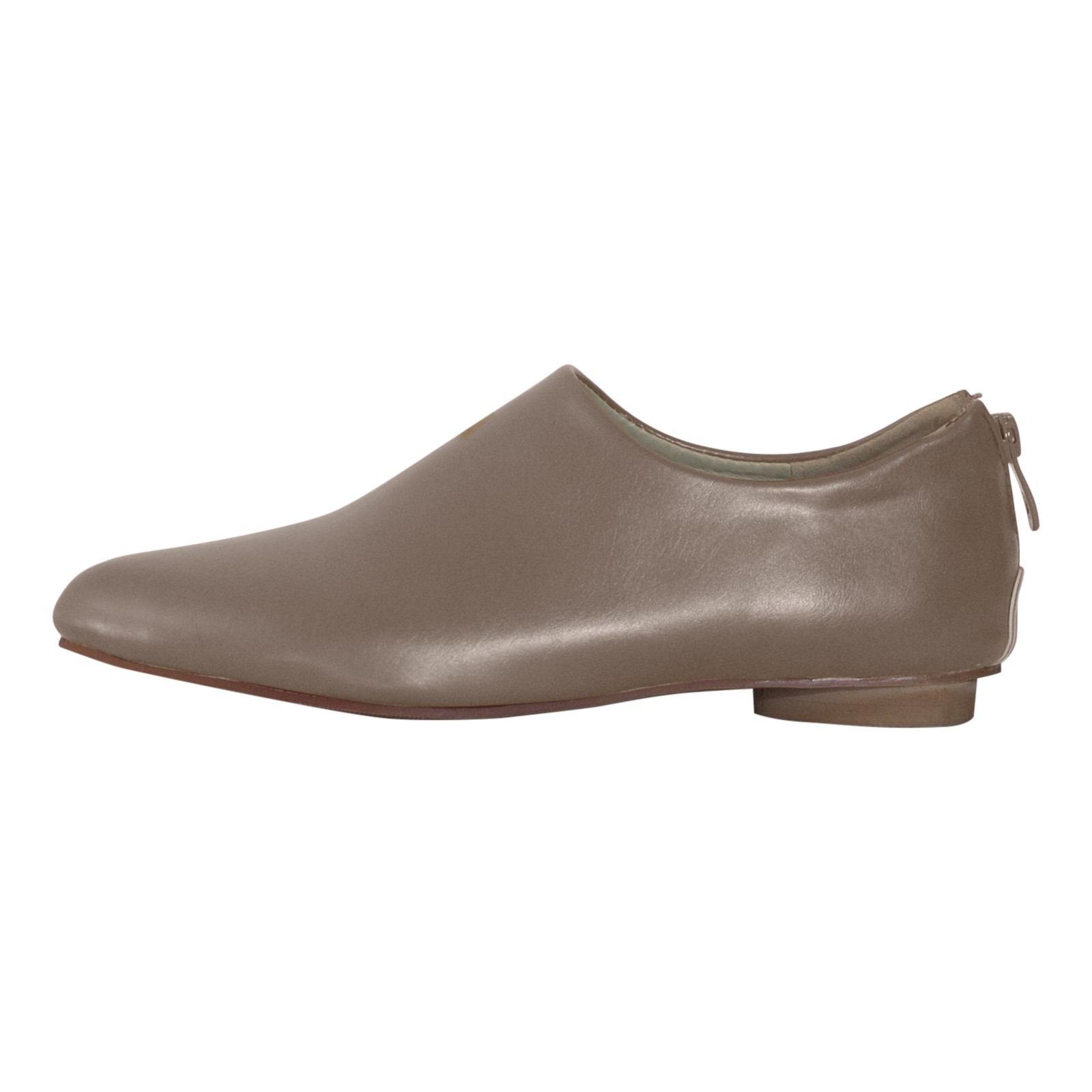Women Booties Solid Color Casual Lightweight Zip Flat Booties Pointed Toe Ankle Boots Gray Boots women size 9.5 Walmart