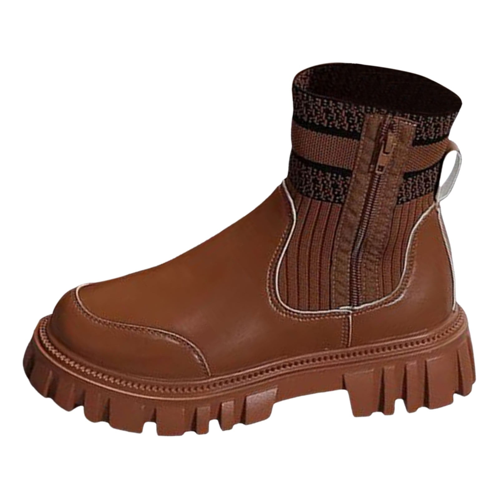 Women Boots Leopard Women's Casual Short Boots Women's Autumn And