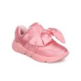 thumbnail image 1 of Women Bow Tie Lace Free Low Top Jogger Sneaker HC59, 1 of 5