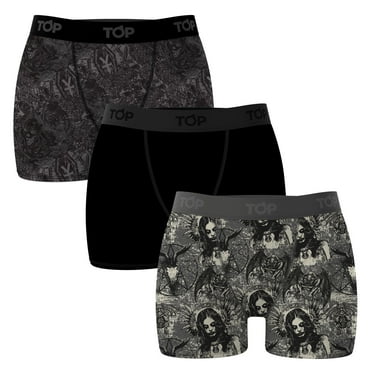 TOP Wear - Women Cotton Blend Boxer Briefs - Pack of 3 - Comfortable, Flexible, Everyday Style