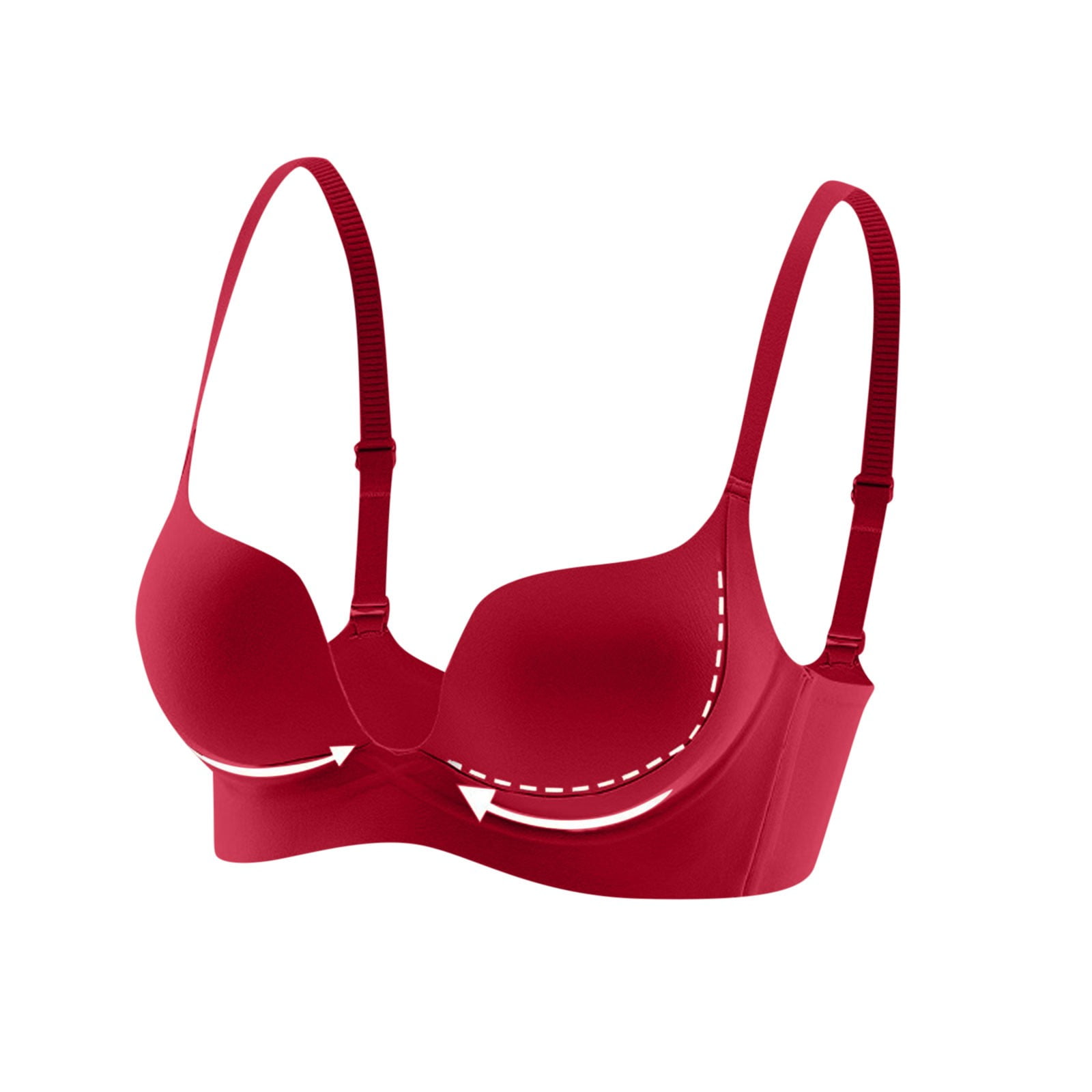 Women Bra Bras Wireless Push Up Bra for Small Breasts Supportive Sports Bras Gym Tops for Women