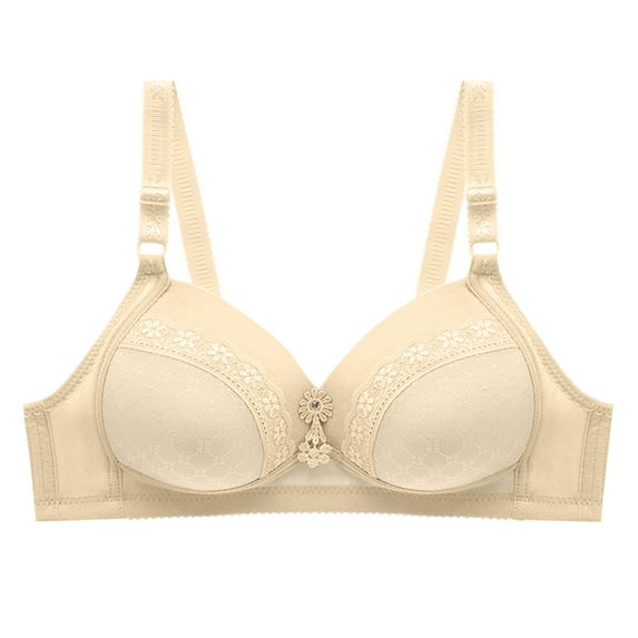 Women Bra Clearance Push Up Bras for Women Underwire Padded Add one Cup Bra in Lace Brassiere