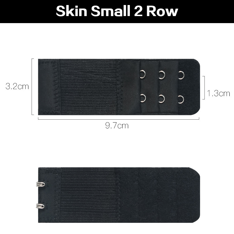 Women Bra Extension Strap Extenders 2/3/4Rows 3/4 Buckles Elastic