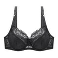 thumbnail image 1 of Women Bra Hollow Out Bra Soutien Gorge Femme Solid Lace Underwear, 1 of 2
