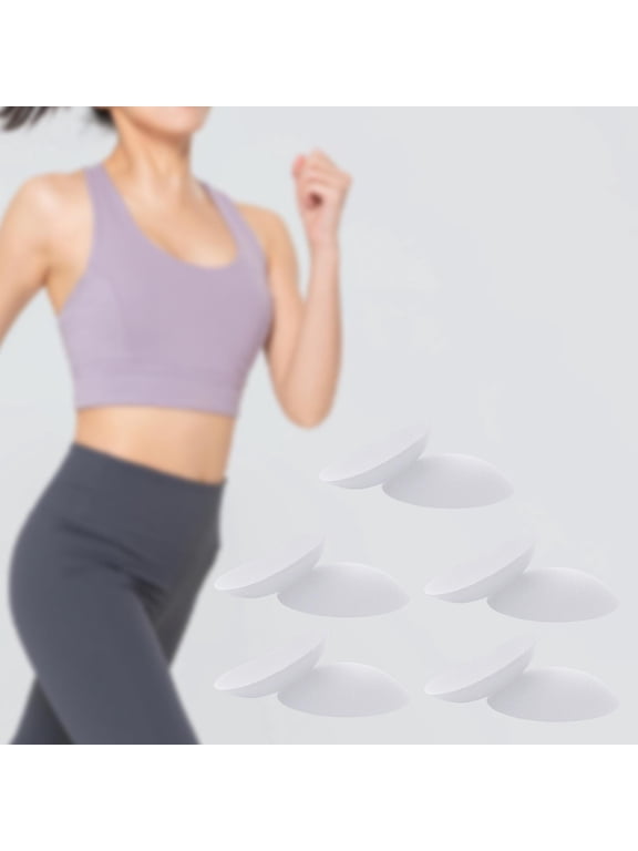 Women Bra Pads Inserts Replacement, Breathable Bra Cups, Push up Pads, Intimates Accessories, Padding Inserts White