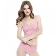thumbnail image 1 of Women Bra Underwear Set Shock-proof And Anti-sagging Gather-back Shaped Wirefree for exercise, sleep and yoga, 1 of 6
