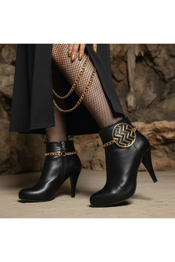 Women Bracelet Gold Pewter Arrow Metal Chains Hand Jewelry 2 Fingers Geometric