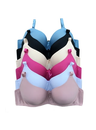 Women Bras 6 pack of Bra B cup C cup D cup DD cup DDD cup Size 34D (C8208)