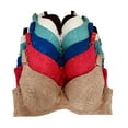 thumbnail image 1 of Women Bras 6 Pack of Bra B Cup C Cup D Cup DD Cup DDD Cup 42DDD (S8268), 1 of 3