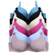 thumbnail image 1 of Women Bras 6 Pack of Bra B Cup C Cup D Cup DD Cup DDD Cup 44DD (3901), 1 of 3