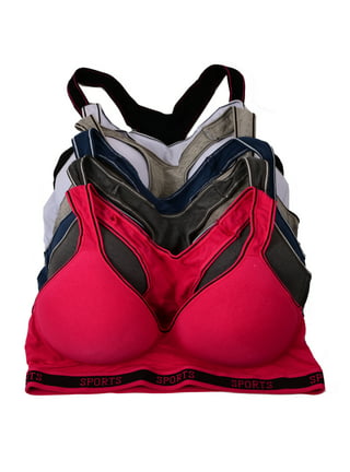 Women Bras 6 Pack of T-shirt Bra B Cup C Cup D Cup DD Cup DDD Cup 42C  (X9292) 