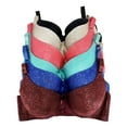 thumbnail image 1 of Women Bras 6 Pack of T-shirt Bra B Cup C Cup D Cup DD Cup DDD Cup 34D (X8279), 1 of 3