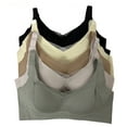 thumbnail image 1 of Women Bras 6 Packs T-Shirt Bras Full Coverage Comfortable Everyday Wear Bra 34B (S613), 1 of 3