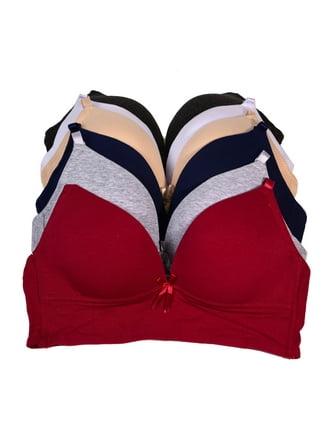 Women's Plus Size Front-Closure Cotton Sports Bra Non Padded Back Support  Workout Bra Soft Comfort Everyday Bra 