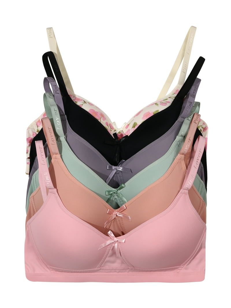 Women's Cotton Non Wired Support Wireless Minimiser Comfort Bra Plus Women's Cotton Non Wired Support Wireless Minimiser Comfort Bra Plus