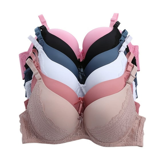 Pink Women's Push-Up Bra (6-Pack)