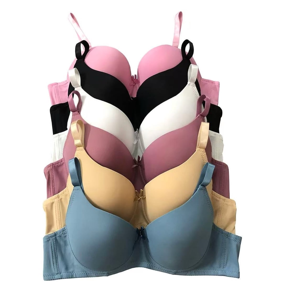 Women-Bras-6-pack-of-Super-